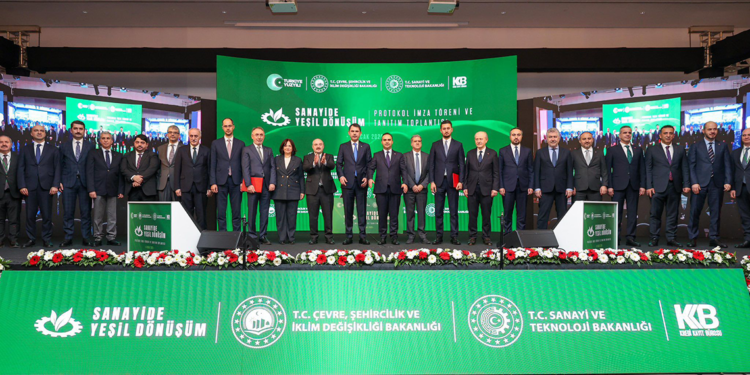 ‘Sanayide Yeşil Dönüşüm’ protokolü imzalandı