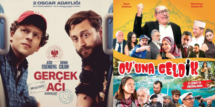 Vizyondaki filmler 28 Şubat-7 Mart 2025