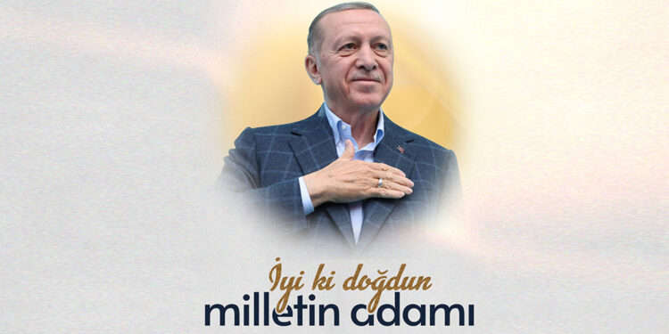 AK Parti'den, Erdoğan'ın doğum günü için kutlama mesajı