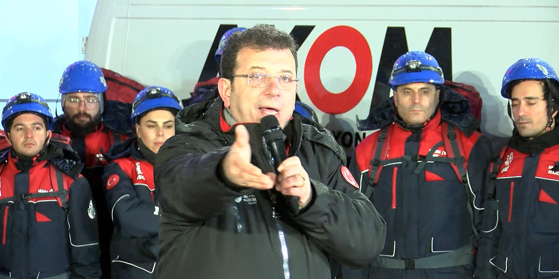 AKOM'da 6 şubat depremleri için anma töreni gerçekleştirildi