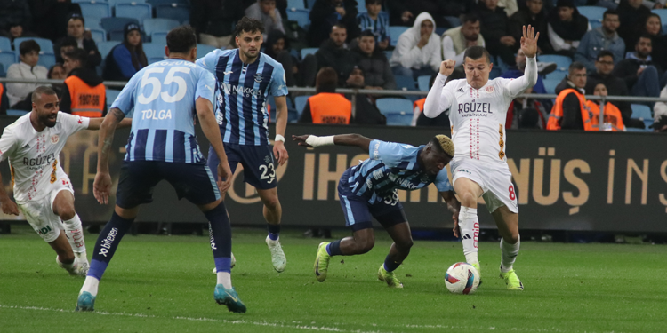 Adana Demirspor- Antalyaspor: 1 - 1
