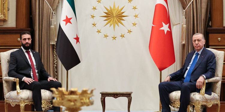 Ahmed Şara'dan Cumhurbaşkanı Erdoğan'a teşekkür