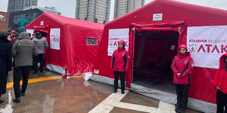 Ataşehir’de Arama Kurtarma Afet Köyü'nün tanıtımı yapıldı