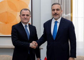 Bakan Fidan, Azerbaycan ve Sudanlı mevkidaşları ile bir araya geldi