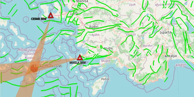 Bodrum ve Çeşme'ye deprem erken uyarı sistemi kuruldu