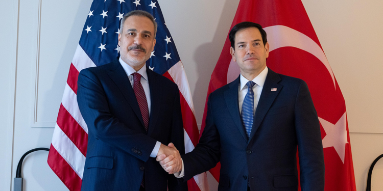 Bakan Fidan, ABD'li mevkidaşı Marco Rubio ile görüştü