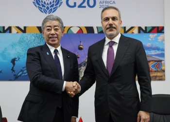 Bakan Fidan, Japonya Dışişleri Bakanı Iwaya ile görüştü