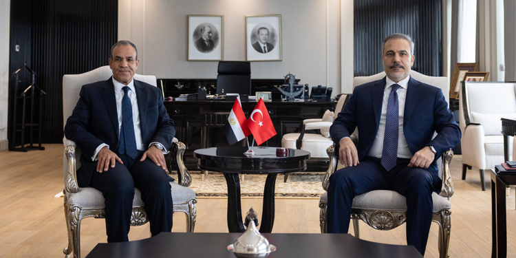 Bakan Fidan, Mısır Dışişleri Bakanı ile görüştü
