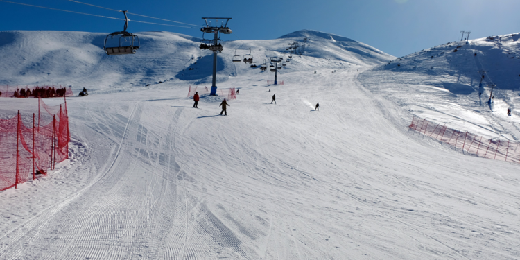 Bingöl'deki Hesarek Kayak Merkezi'ni 1 ayda 40 bin kişi ziyaret etti