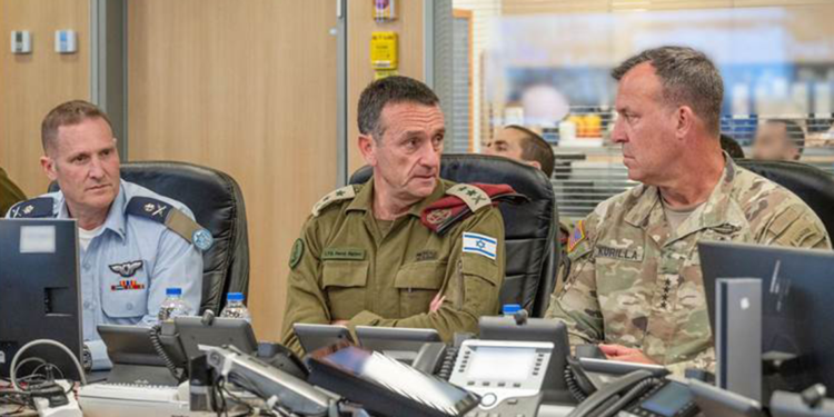 CENTCOM Komutanı, İsrail Genelkurmay Başkanı ile görüştü