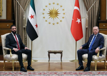 Cumhurbaşkanı Erdoğan Ahmed Şara'yı kabul etti