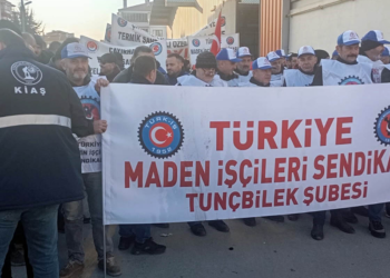 Çayırhan işçileri Ankara'ya yürüyüş başlattı