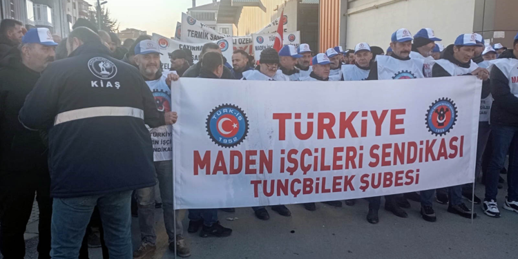 Çayırhan işçileri Ankara'ya yürüyüş başlattı