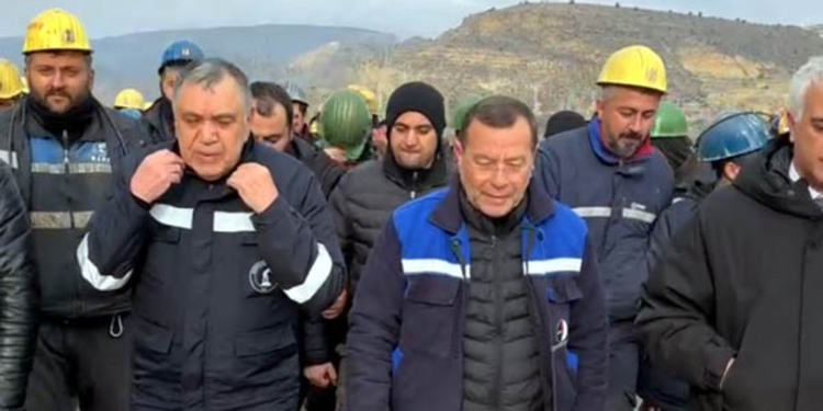 Çayırhan işçileri yeniden eylem başlattı