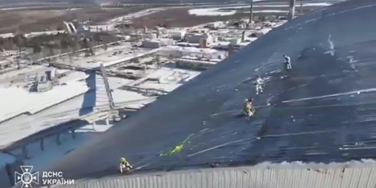 Çernobil Nükleer Santrali'nde onarım çalışmaları devam ediyor