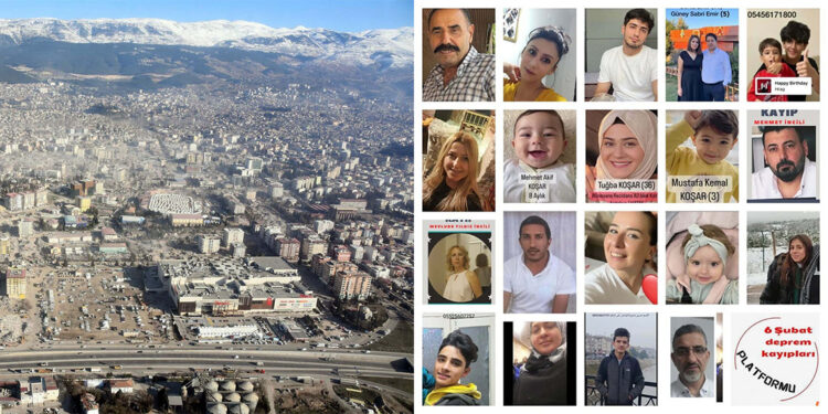 Depremde kaybolan yakınlarını bulmak için platform kurdular