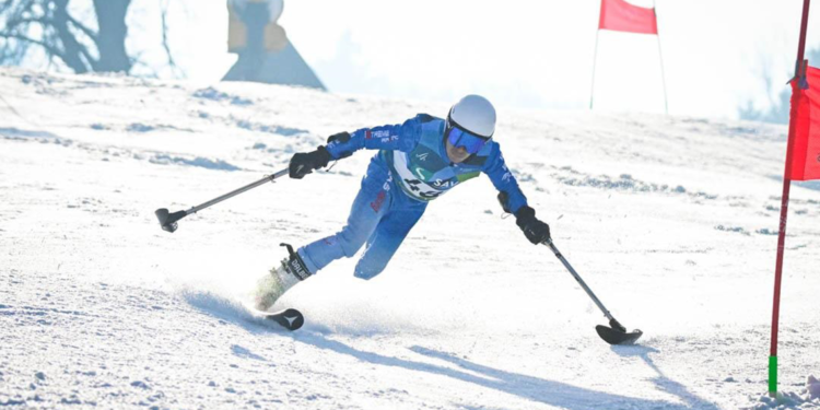 Dünya Para Alp Kayak Şampiyonası'nda ilk kez bir Türk sporcu yarıştı