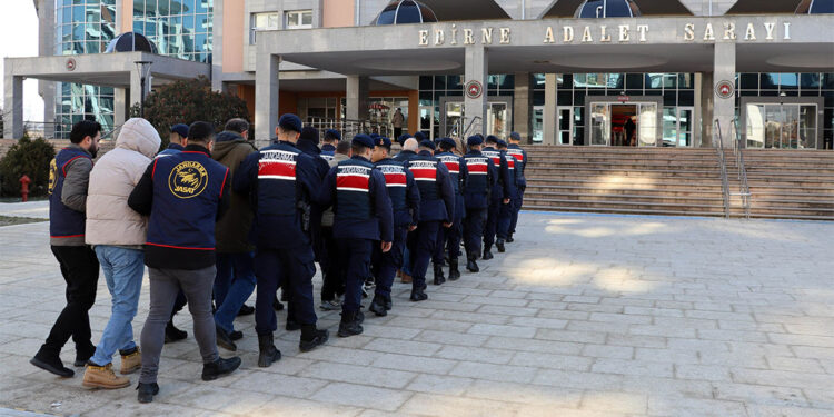 Edirne'de usulsüz ihale soruşturmasında 10 gözaltı