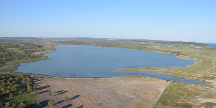 Edirne'de aşırı sıcak nedeniyle buharlaşan göl, yeniden suyla doldu