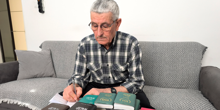 Edirneli çiftçi, 40 yıldır aralıksız yazdığı günlükle geçmişe ışık tutuyor 