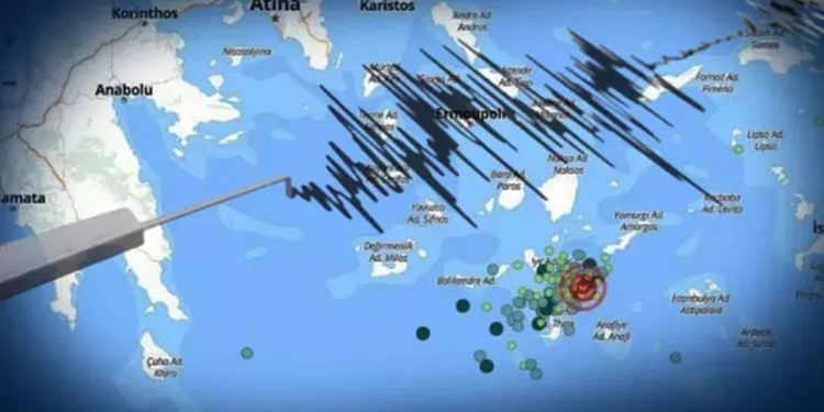 Ege Denizi'nde meydana gelen deprem sayısı 400'ün üzerine çıktı