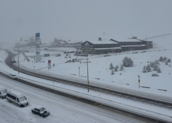 Erciyes'te kar kalınlığı 80 santime ulaştı