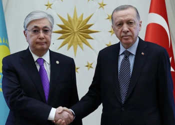 Erdoğan, Kazakistan Cumhurbaşkanı Tokayev ile görüştü