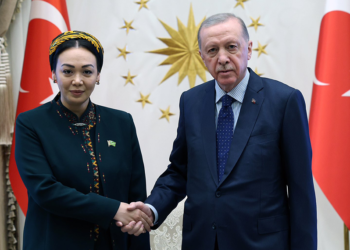 Erdoğan, Türkmenistan Meclis Başkanı'nı kabul etti