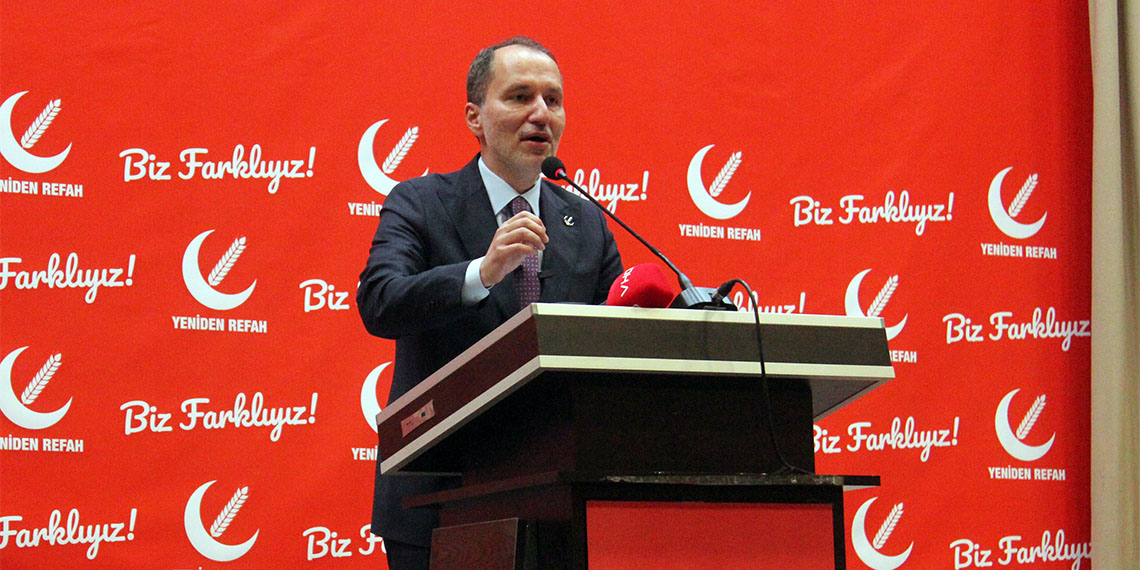 Yeniden Refah Partisi Genel Başkanı Fatih Erbakan, “Türkiye'de çocukların üçte ikisi makarna ve ekmekle besleniyor. İşte Türkiye'nin gerçekleri bunlar” dedi.