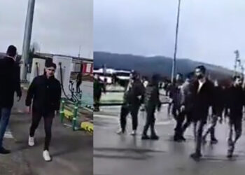 Fenerbahçe ile Amedspor taraftarları birbirine girdi
