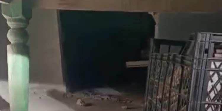 Firari hükümlü, evi ile iş yeri arasına tünel kazmış