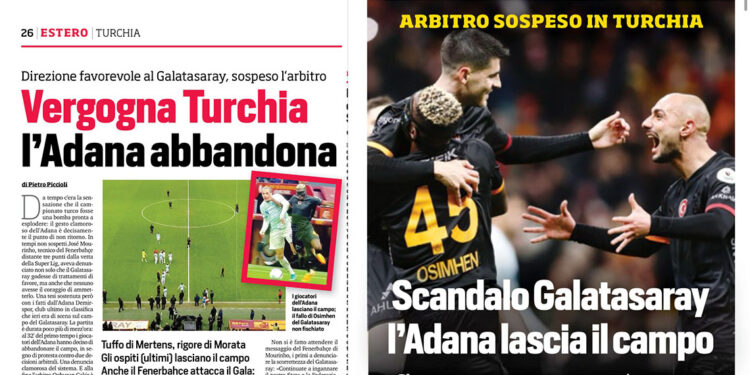 Galatasaray-Adana Demirspor maçı Avrupa basınında yankılandı