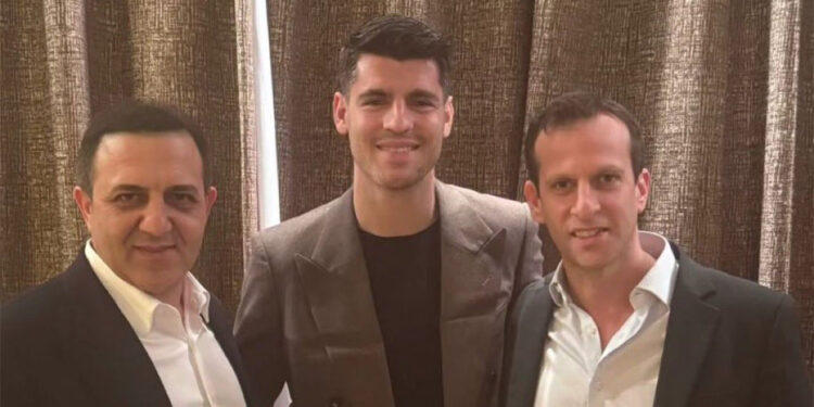 Galatasaray, Alvaro Morata ile sözleşme imzaladı