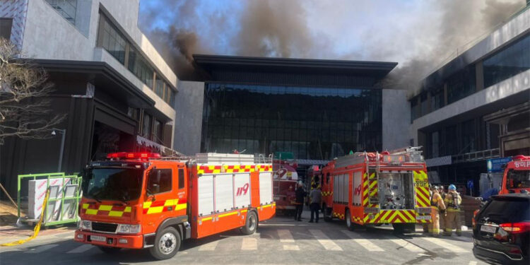 Güney Kore'de yangın: 6 ölü
