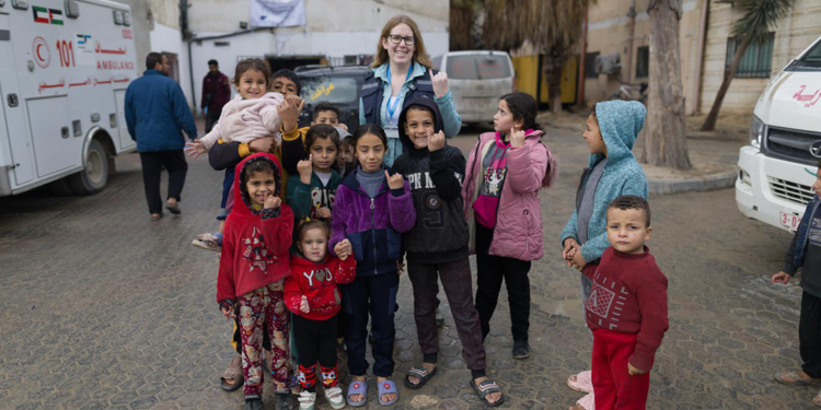 Gazze'de çocuk felcine karşı aşılama kampanyası başladı