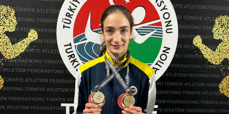 Hastalığa yenilmedi, atletizmde Türkiye rekoru kırdı