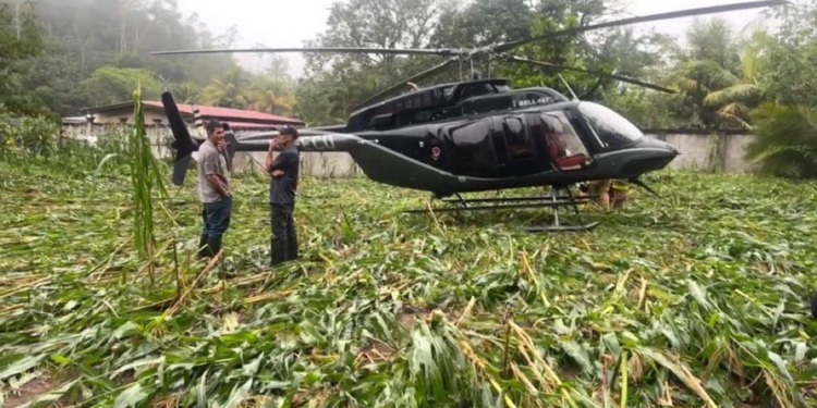Honduras Devlet Başkanı Castro'nun helikopteri acil iniş yaptı