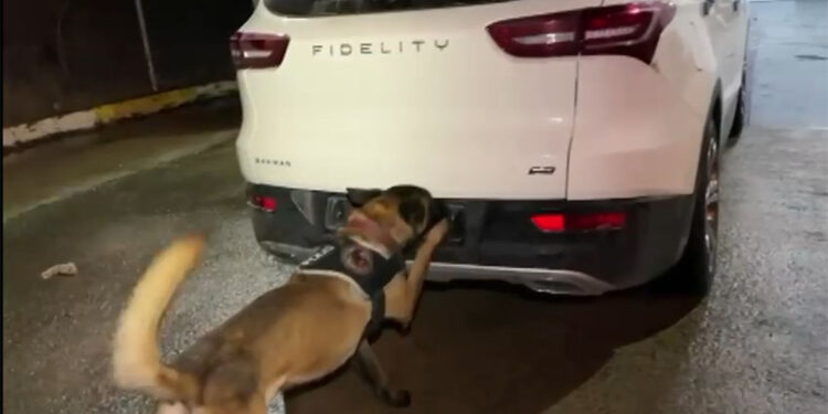 İran plakalı cipte 34 kilo eroin çıktı