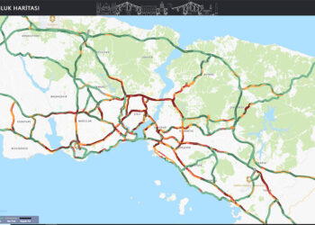 İstanbul'da trafik yoğunluğu yüzde 87'ye ulaştı