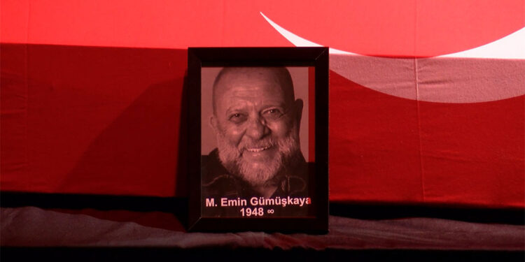 Emin Gümüşkaya için cenaze töreni düzenlendi
