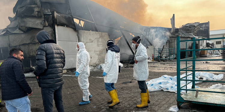 Kayseri'de 3 işçinin öldüğü yangın, kaynak yapılırken çıkmış