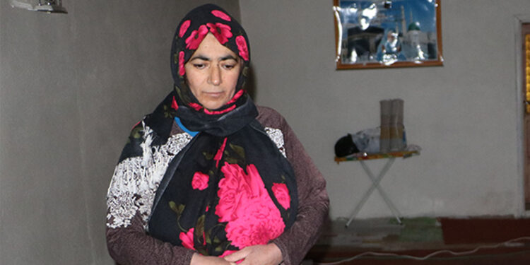 Çakmak mezrasında tek başına yaşam