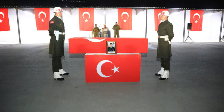 Naaşına 26 ay sonra ulaşılan şehit için Şırnak’ta tören