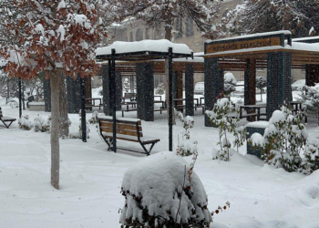 Nevşehir beyaza büründü