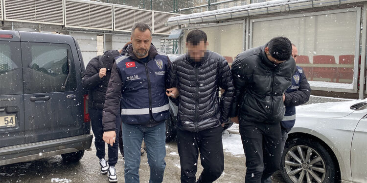 Samsun merkezli 12 ilde dolandırıcılık operasyonunda 4 şüpheli adliyede