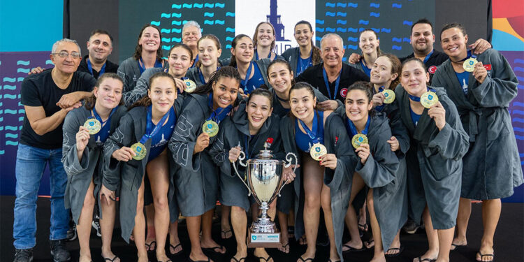 Su topunda Avrupa'nın en büyüğü yine İzmir Büyükşehir Belediyespor