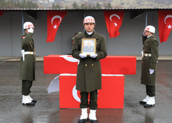 Şehit Binbaşı Murat Kemal Yetişen için Şırnak'ta tören