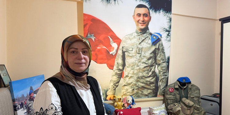 Şehit Tayfun Pekel’in annesi yürekleri dağladı