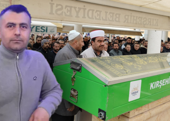 Sendika şube başkanı tarafından öldürülen sekreter, toprağa verildi