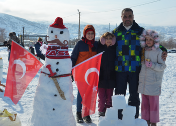 Sivas'ta kış festivali renkli görüntülere sahne oldu